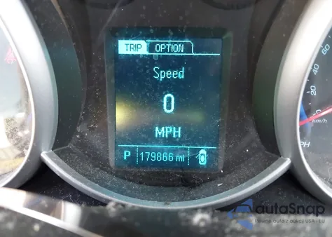 2015 Chevrolet Cruze 2Lt Auto из США, поврежденный, VIN 1G1PE5SB2F7224469